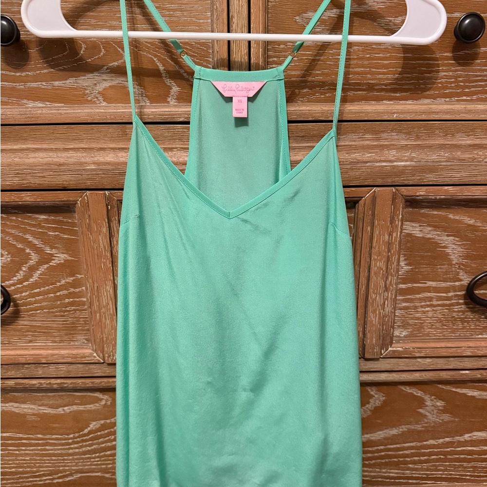 Lilly Pulitzer Green Camisole Top